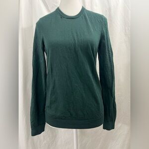 Hugo Boss Dark Green Crew Neck Sweater size Small